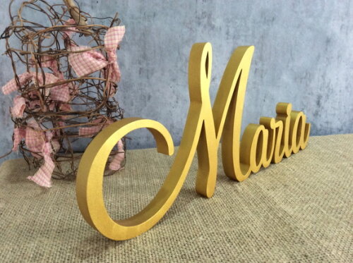 Letras Decorativas - Linha Cursiva