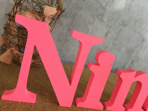 Letras Decorativas - nome em MDF