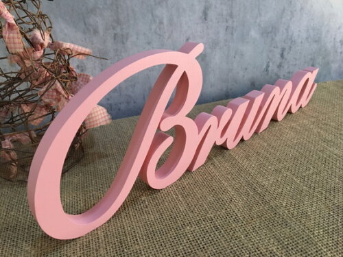 Letras Decorativas - nome em MDF