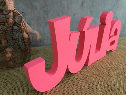 Letras Decorativas - nome em MDF