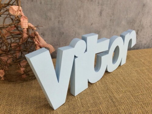 Letras Decorativas - nome em MDF