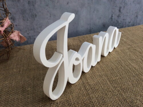 Letras Decorativas - nome em MDF