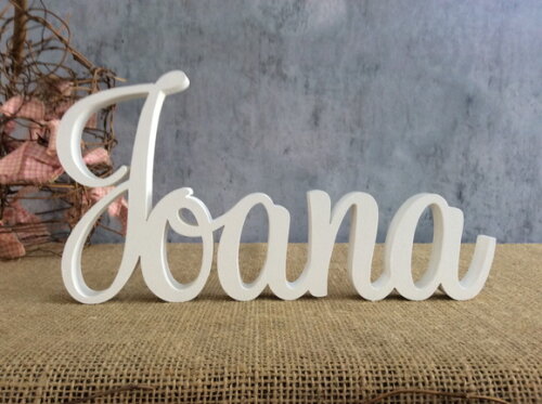 Letras Decorativas - nome em MDF