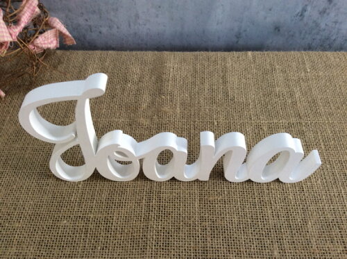 Letras Decorativas - nome em MDF