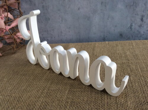 Letras Decorativas - nome em MDF