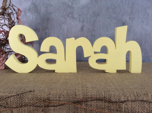 Letras Decorativas - nome em MDF