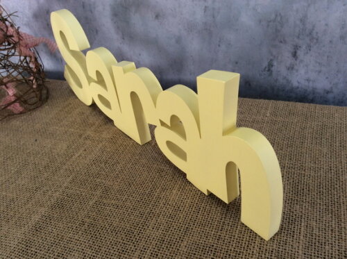 Letras Decorativas - nome em MDF