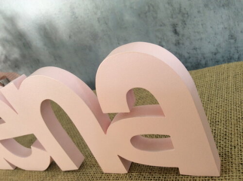 Letras Decorativas - nome em MDF