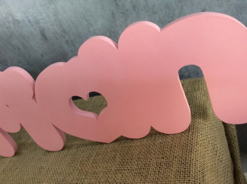 Letras Decorativas - nome em MDF
