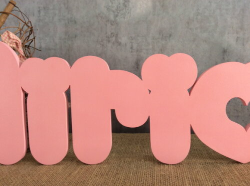 Letras Decorativas - nome em MDF