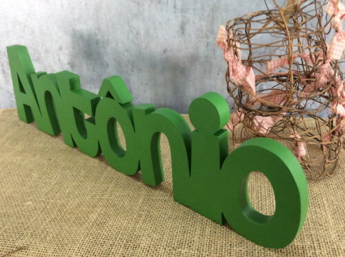 Letras Decorativas - nome em MDF