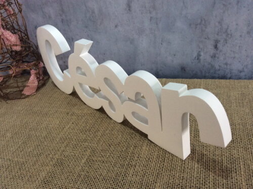 Letras Decorativas - nome em MDF