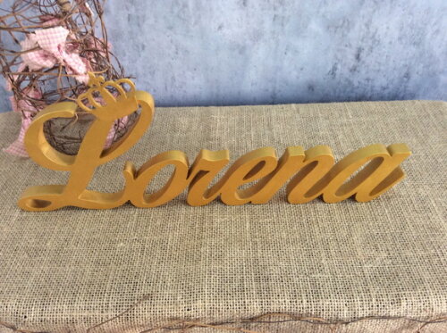 Letras Decorativas - nome em MDF