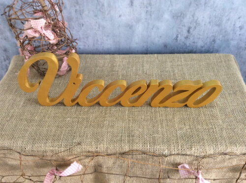 Letras Decorativas - nome em MDF