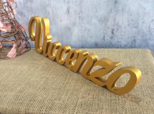Letras Decorativas - nome em MDF