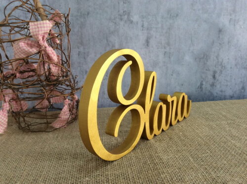 Letras Decorativas - nome em MDF