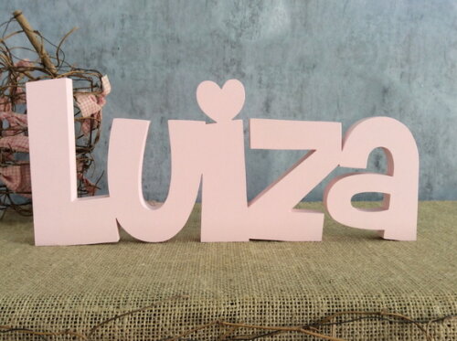 Letras Decorativas - nome em MDF