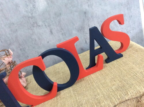 Letras Decorativas - nome em MDF