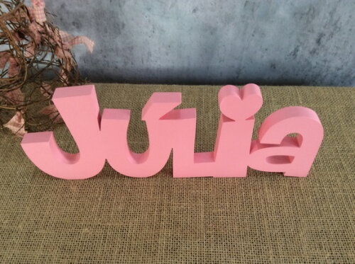 Letras Decorativas - Nome em mdf