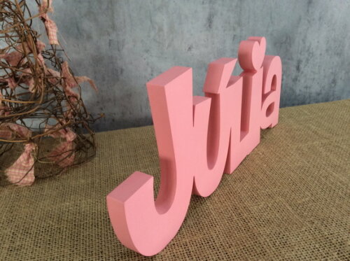 Letras Decorativas - Nome em mdf