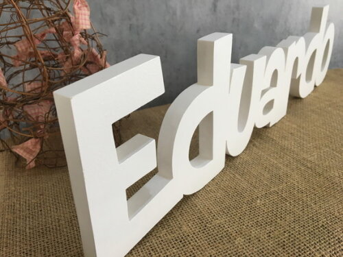 Letras Decorativas - nome em MDF Linha CH
