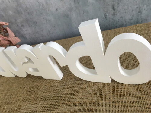Letras Decorativas - nome em MDF Linha CH