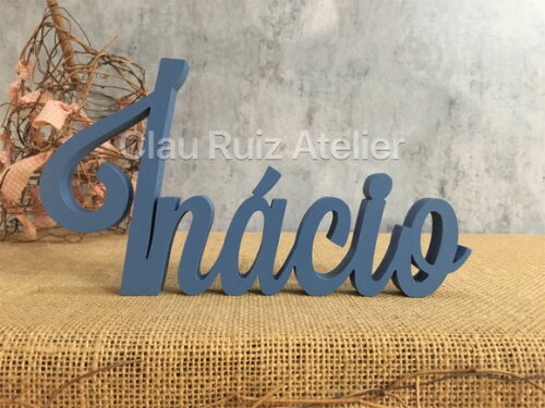 Letras Decorativas - nome em MDF Linha Cursiva
