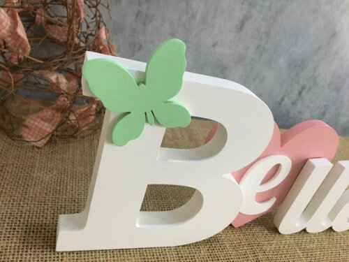 Letras Decorativas - Nomes - Coração