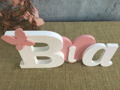 Letras Decorativas - Nomes - Coração