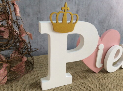 Letras Decorativas - Nomes - Coração