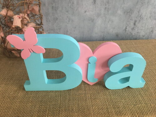 Letras Decorativas CORAÇÃO