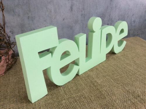 Letras Decorativas De MDF - Nomes