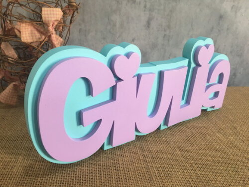 Letras Decorativas de mdf Sobreposição