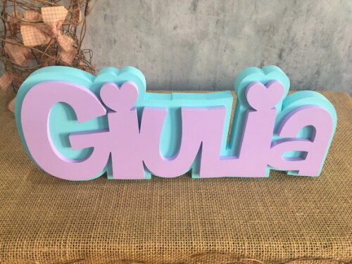 Letras Decorativas de mdf Sobreposição