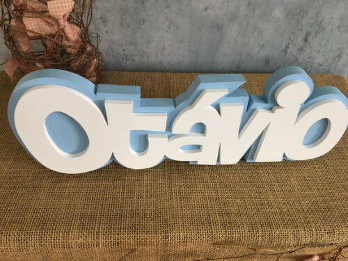 Letras Decorativas de mdf Sobreposição
