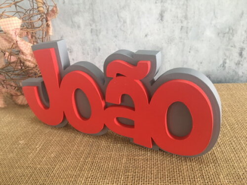Letras Decorativas de mdf Sobreposição