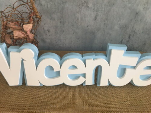 Letras Decorativas de mdf Sobreposição