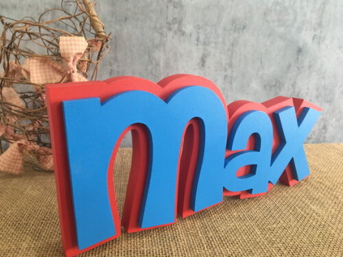 Letras Decorativas De MDF SOBREPOSIÇÃO
