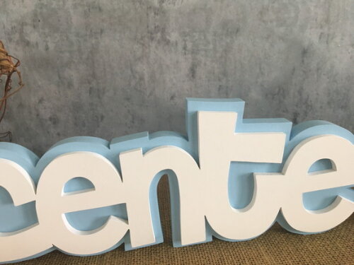 Letras Decorativas De MDF SOBREPOSIÇÃO URSO