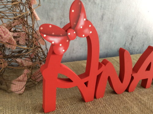 Letras Decorativas DISNEY com Minnie