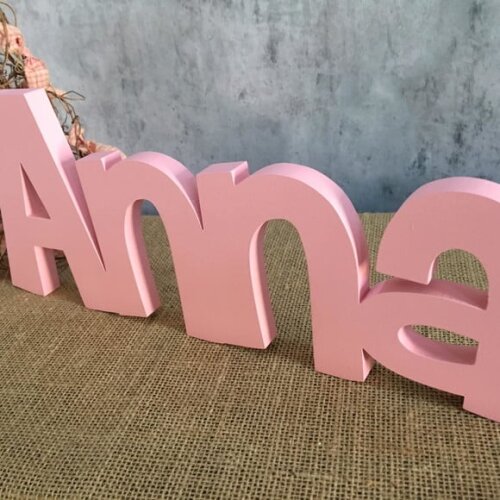 Letras Decorativas em MDF