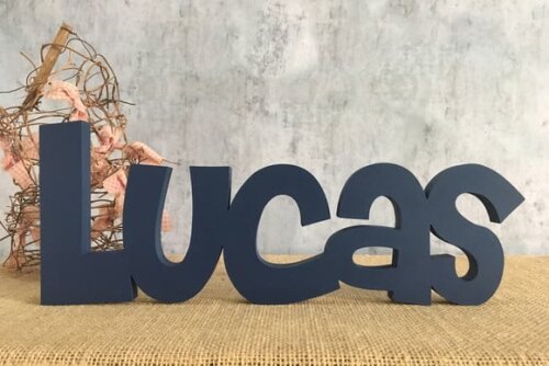 Letras Decorativas em MDF