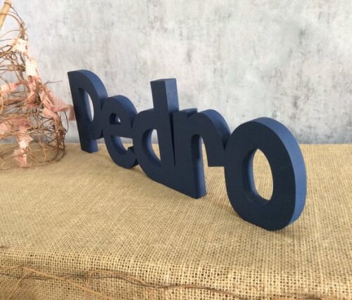 Letras Decorativas em MDF