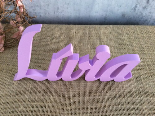 Letras Decorativas em MDF