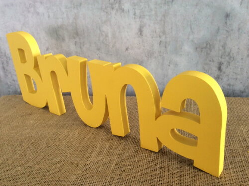 Letras Decorativas em MDF