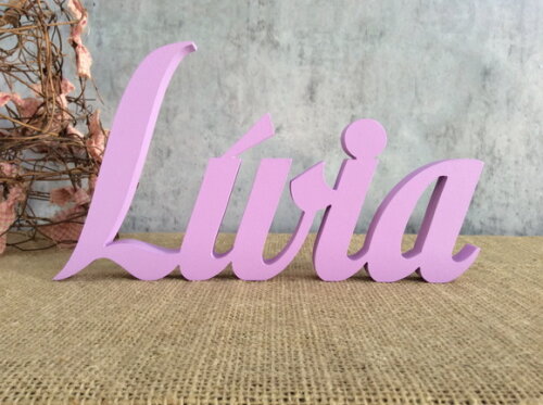 Letras Decorativas em MDF