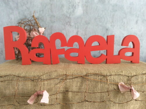 Letras Decorativas em MDF