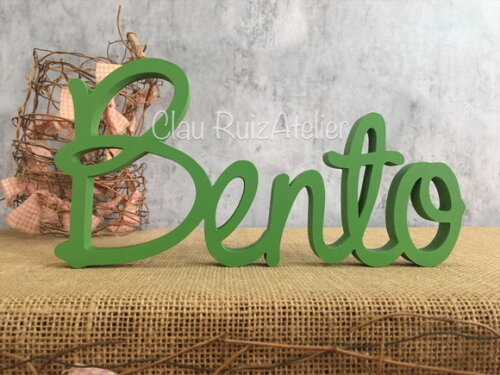 Letras Decorativas em mdf - Linha Cursiva