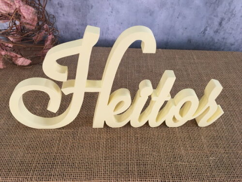 Letras Decorativas em mdf - Linha Cursiva