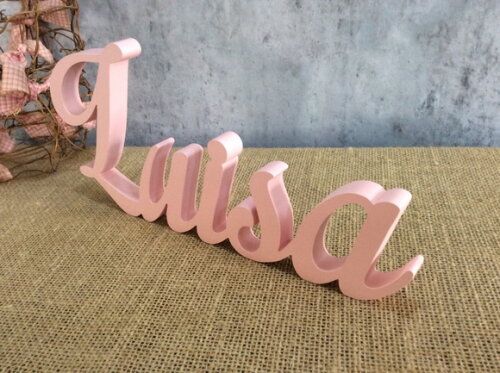 Letras Decorativas em MDF - Linha Cursiva
